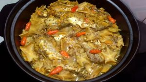 cá diếc kho khế