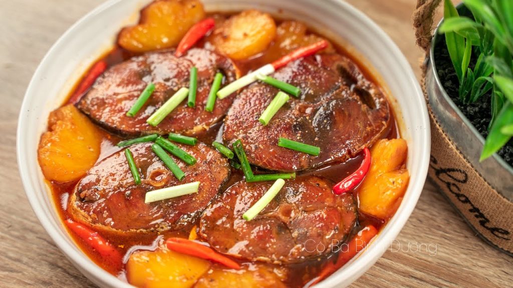 cá ngừ kho thơm