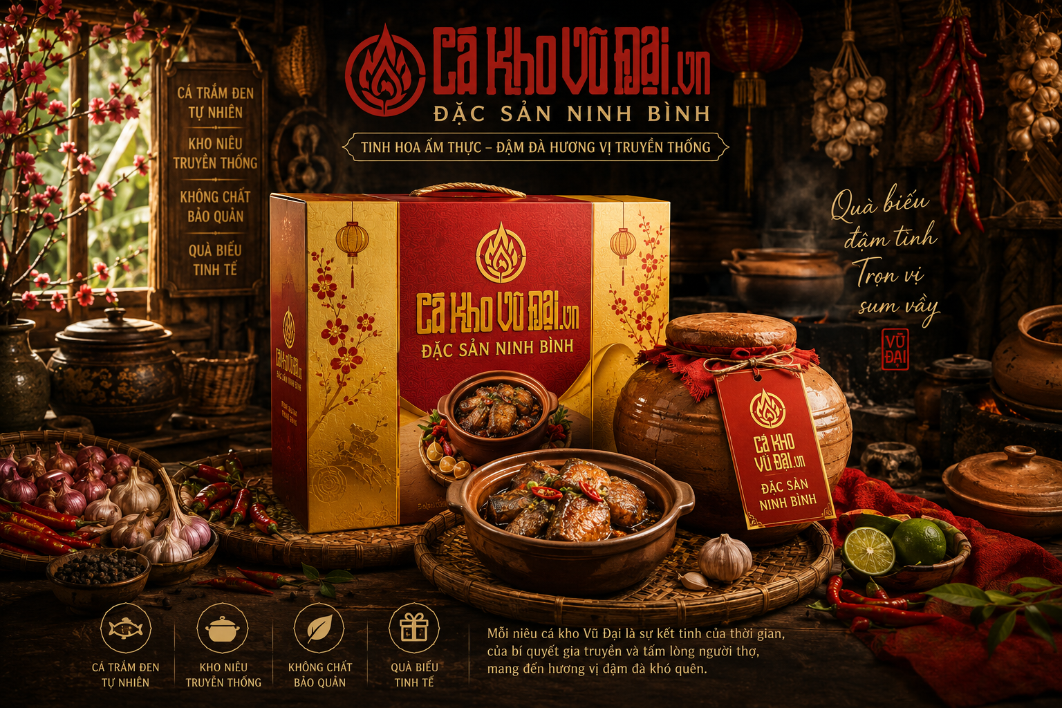 cá kho làng vũ đại
